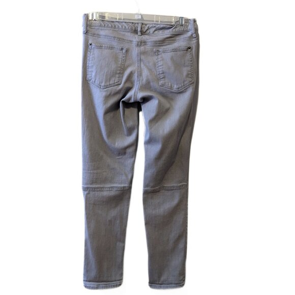 Vintage Y2K Low Rise Womens Eddie Bauer Grey Jeans Denim Size 2 - Picture 4 of 7